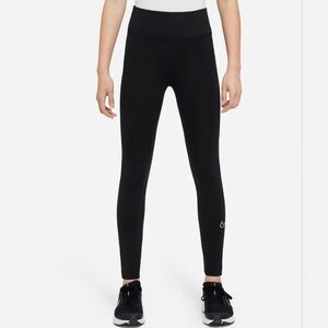 NIKE LEGGINS THERMA-FIT ONE OUTDOOR JR DV3135 010 Sz Large